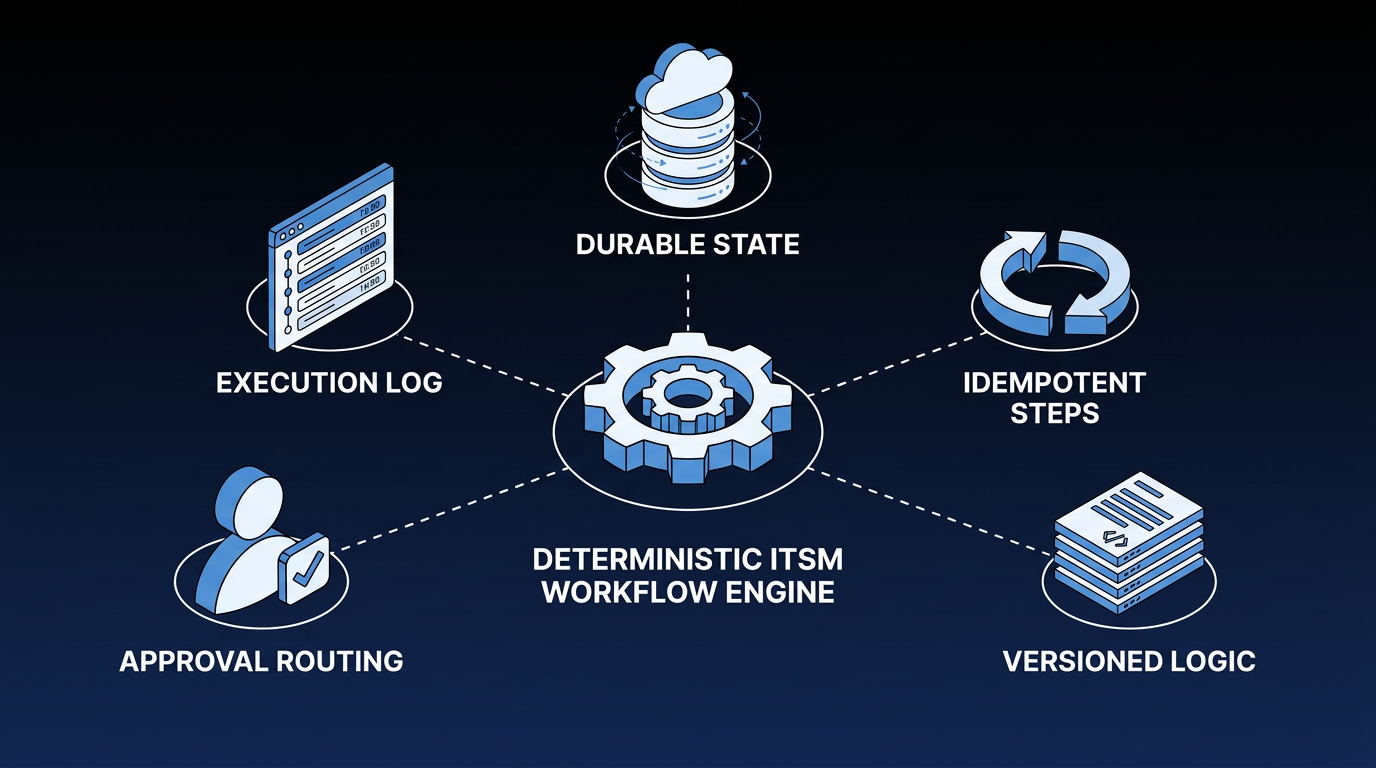 deterministic itsm workflow engine