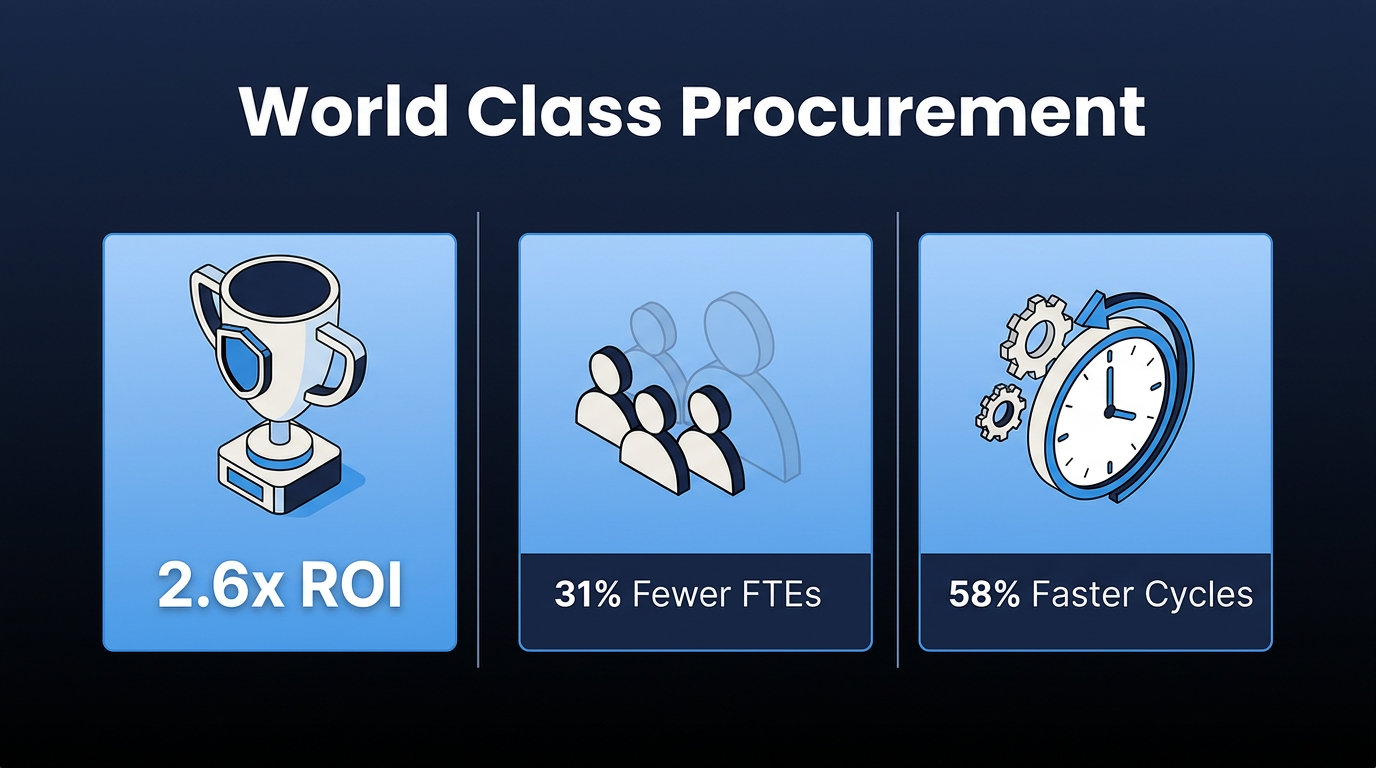 stats for world class procurement